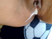 Cumshots inside and real orgasms of Arazá 3/16