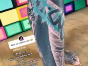 Anuskatzz little TATTOO TOUR - More on my TIKTOK = Same name - Model ink inked tattoos piercings 3/16