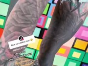 Anuskatzz little TATTOO TOUR - More on my TIKTOK = Same name - Model ink inked tattoos piercings