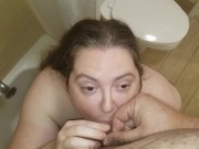 Maggie drinks gags and showers in hot piss 1/16