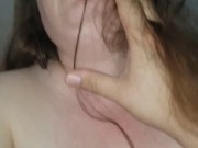 Maggie loves being choked and slapped 8/16