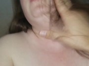 Maggie loves being choked and slapped 9/16