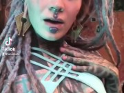 My fan art - More clips on my Tiktok: Anuskatzz / SFW tattoo ink paint painting inked tattoos model 2/16