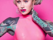 My fan art - More clips on my Tiktok: Anuskatzz / SFW tattoo ink paint painting inked tattoos model 5/16