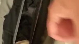 Quit jerk in the bathroom