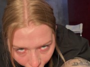 The slut got fucked up and kicked out of the house for cheating. 13/16