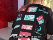 The slut got fucked up and kicked out of the house for cheating. 2/16