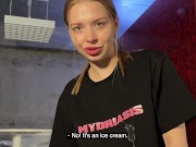 The slut got fucked up and kicked out of the house for cheating. 3/16