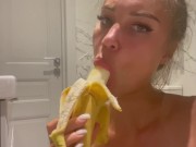 Monika Fox Stuffed A Banana In The Ass 5/16