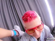 CRAZY GIRL RIMMING MAN RIMJOB WITH BLOWJOB CUMSHOT ON HAIR 16/16