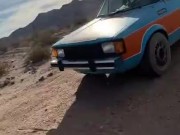 Miss Stacy has some Topless fun in the Rabbit