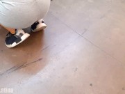 Chica Fitness Despues del GYM Comprando su Dieta ¡Morena Latina! 3/16