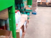 Chica Fitness Despues del GYM Comprando su Dieta ¡Morena Latina! 6/16