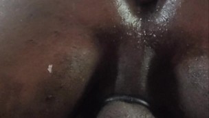 Stuffing my oiled up Ass