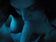 Hot Spanish chick loves sucking Dick 4/16