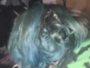 Goth gf takes dick down her throat 13/16