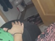 Goth gf takes dick down her throat 4/16