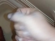 Shower masturbating 