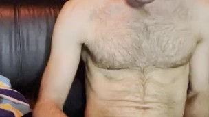 Hot guy comes all over the place