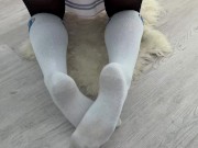 Sexy College Girl Sucks Dildo at the Mirror and Rough Fucks POV 8/16