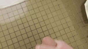 Almost Caught Jerking in College Dorm Shower