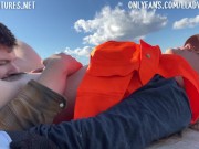 Sexy Teen Slut Needs Dick In Treestand - Outdoors Public 14/16