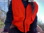 Sexy Teen Slut Needs Dick In Treestand - Outdoors Public 8/16