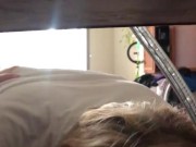 Рыжая школьница жестко сосет и скачет на члене 13/16