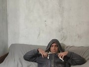 I sit alone and listen to the news