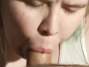 Blow job with face 14/16