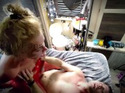 Real ROMANTIC PEGGING Hot SENSUAL ASS FUCK Straight Husband PEGGED while FUCKING each other HARD! 13/16