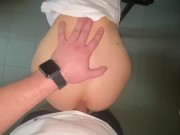 I went to visit a neighbor and finished on her big tits 11/16