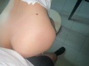 I went to visit a neighbor and finished on her big tits 12/16