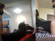 Heather Kane grins as Chump Dumps his Whole Load in 60 seconds flat! 1/16