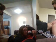 Heather Kane grins as Chump Dumps his Whole Load in 60 seconds flat! 13/16