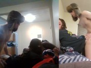 Heather Kane grins as Chump Dumps his Whole Load in 60 seconds flat! 4/16