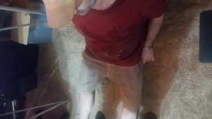 Another cam view of pissed on