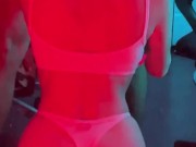 Step sister tried on underwear and sucked me - cum inside pussy - Darcy Dark 6/16