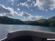 Messy Double Creampie on a Beautiful Pleasure Cruise Spring Break - Horny Hiking - POV 4K 1/16