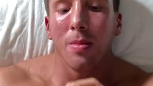 BLASTING CUM IN FACE AND MY EYES AHH - ONLYFANS: THEGRANDEE 