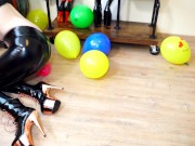 Looner Fetisch ,Ich bring deine Ballons zum platzen 14/16