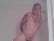 Solo showering failed masturbation  13/16