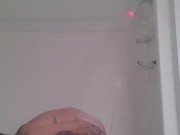 Solo showering failed masturbation  8/16