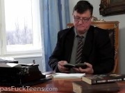 GrandpasFuckTeens I Want Your ROCK HARD Old Man Dick DEEP Inside Me! 1/16