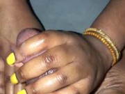 She told me to jump in the backseat and gave me a FootJob & Handjob 16/16