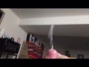 Cum Shower too bad it’s all alone 8/16