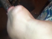 Deep throat goat 🐐 swallowed my dick 