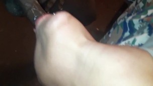 Deep throat goat 🐐 swallowed my dick 