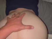 White girl Takes back shots creamy pussy 13/16