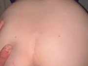 White girl Takes back shots creamy pussy 15/16